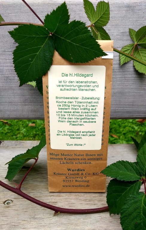 Brombeer-Elixier "Durchatmen" bio